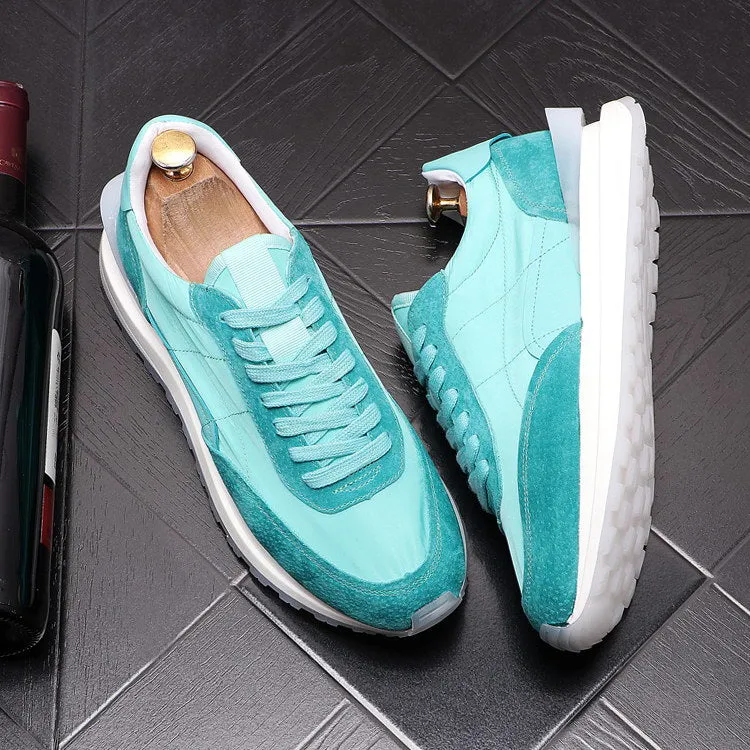 Fall Mesh Height Increasing Fashion Sneakers