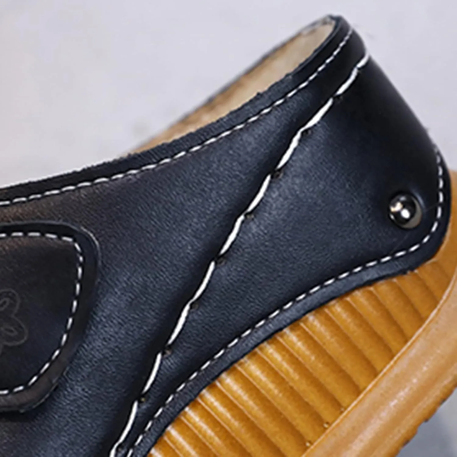 Fashion Slides Slippers for Summer Casual Hollow Top Fashion Slippers Set Spring Wedge Foot Low And Summer Shoes Sandals