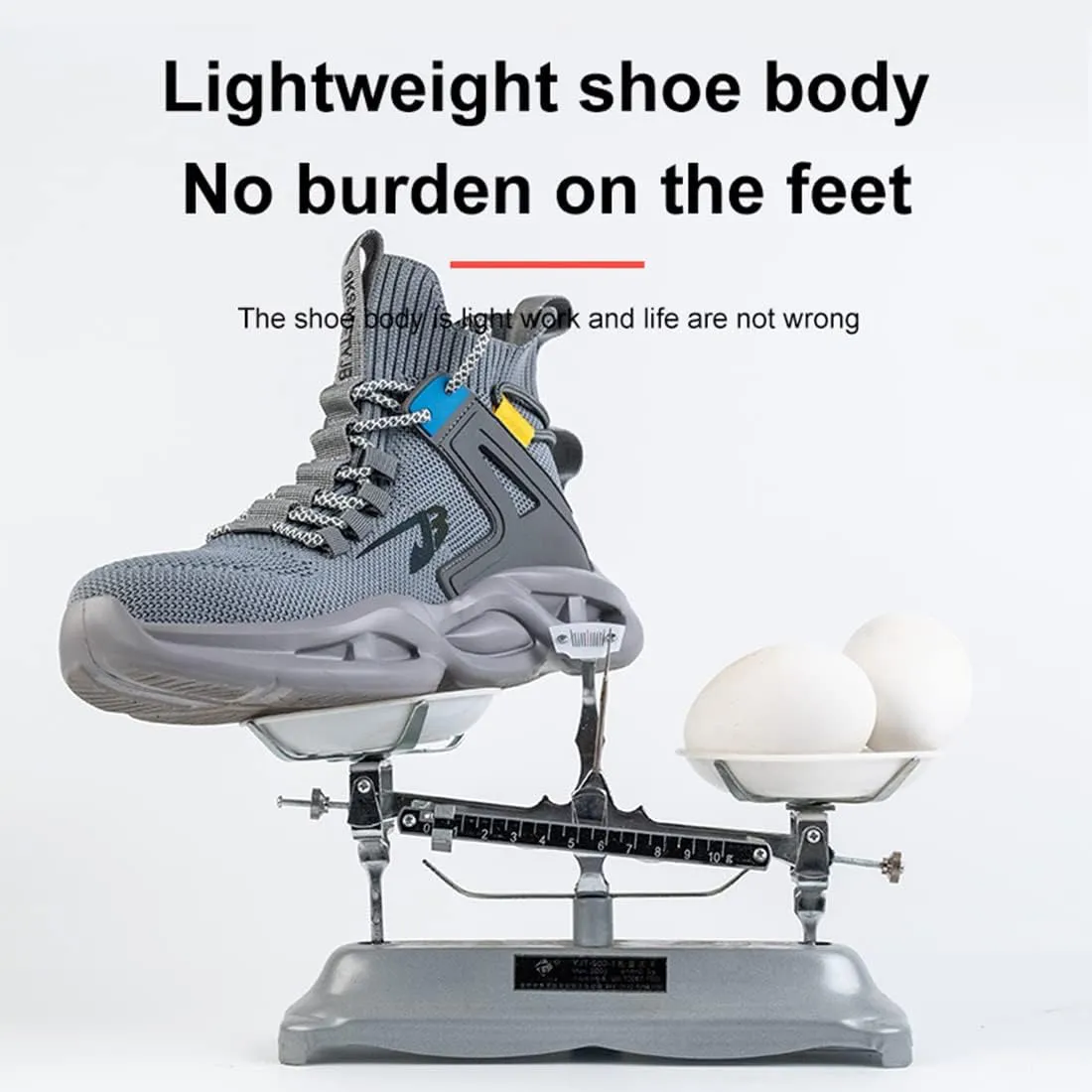 Fiedaz Steel Toe Boots for Men Women Work Safety Boots Lightweight Work Shoes Indestructible Industrial Construction Work Shoes