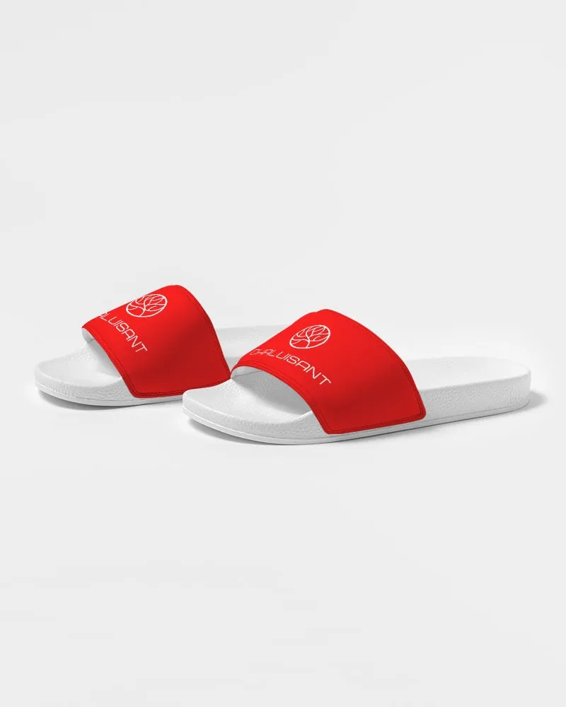 Fiery Red Men's Slide Sandal
