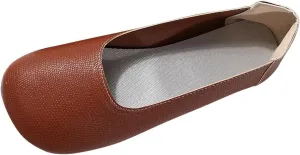Flat Shoes for Women 2025 Casual Dressy Flat Loafer Leather Shoes Comfort Walking Boat Shoe on Clouds Loafer Comfort Sandals Shoe Slip-ons 2025