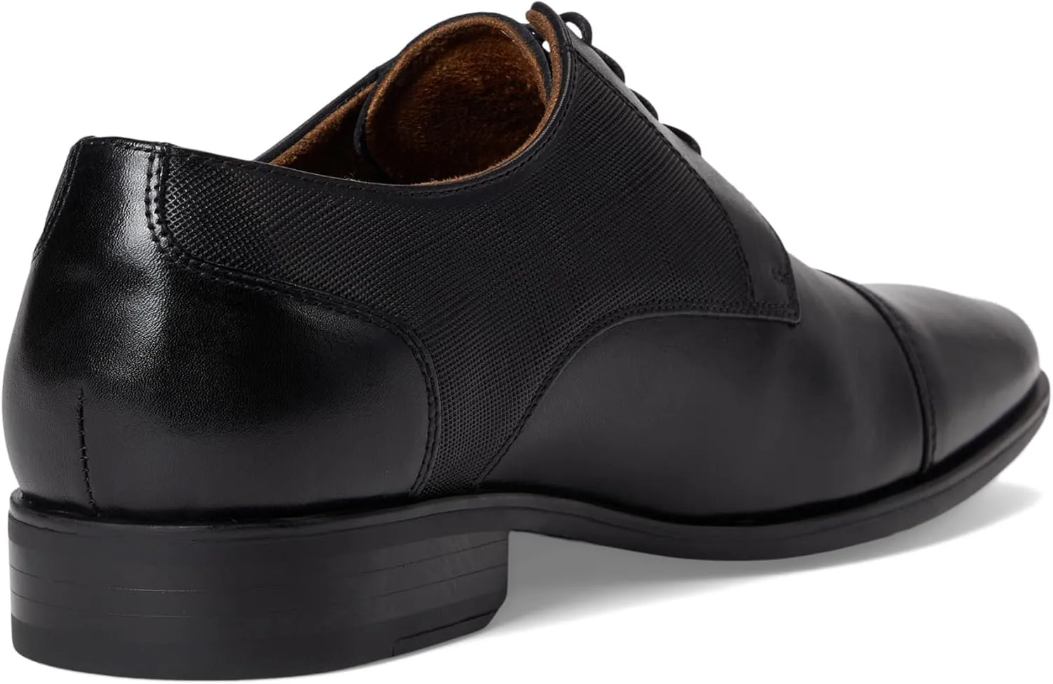 Florsheim Jackson Cap Toe Oxford Formal Shoe for Men - Leather Upper with Man-Made Lining, Snipped Toe, and Blind Eyelets