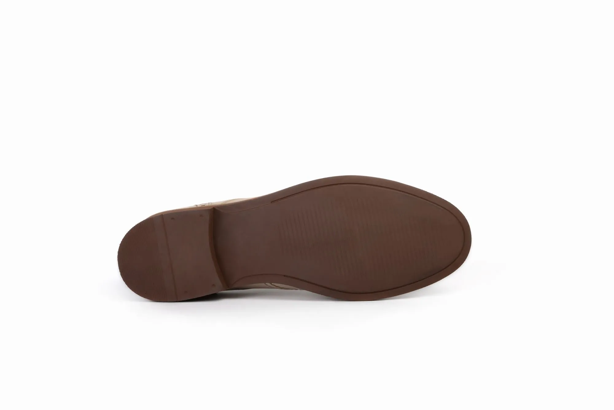 FOOT FEDERATION CITY DERBY WINGTIP MENS SHOE CREAM