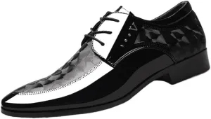 Formal Shoes for Men New Italian Oxford Shoe Men Luxury Patent Leather Wedding Shoe Pointed Dress Shoe Classic Derbies