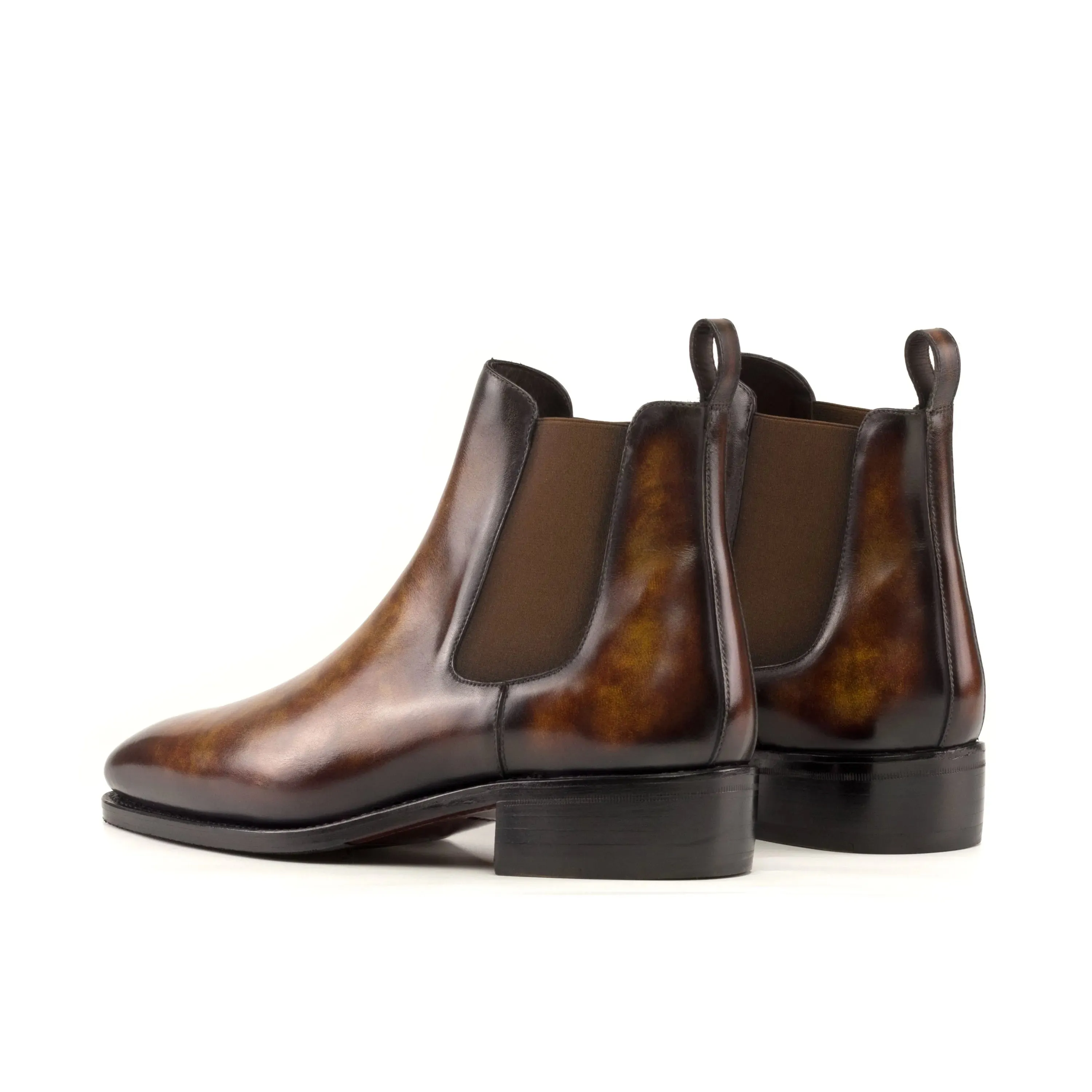 Francesco Patina Chelsea Boots