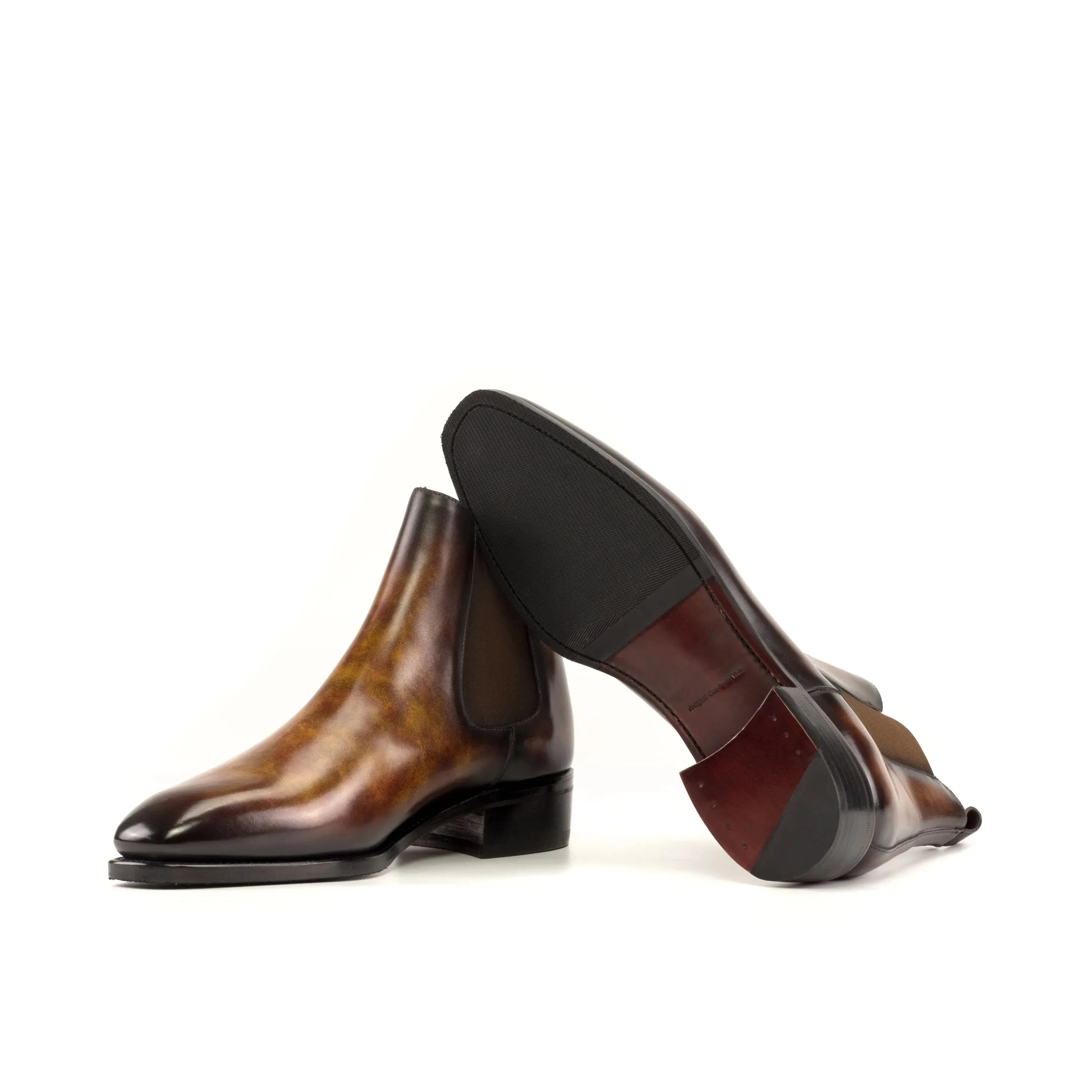 Francesco Patina Chelsea Boots
