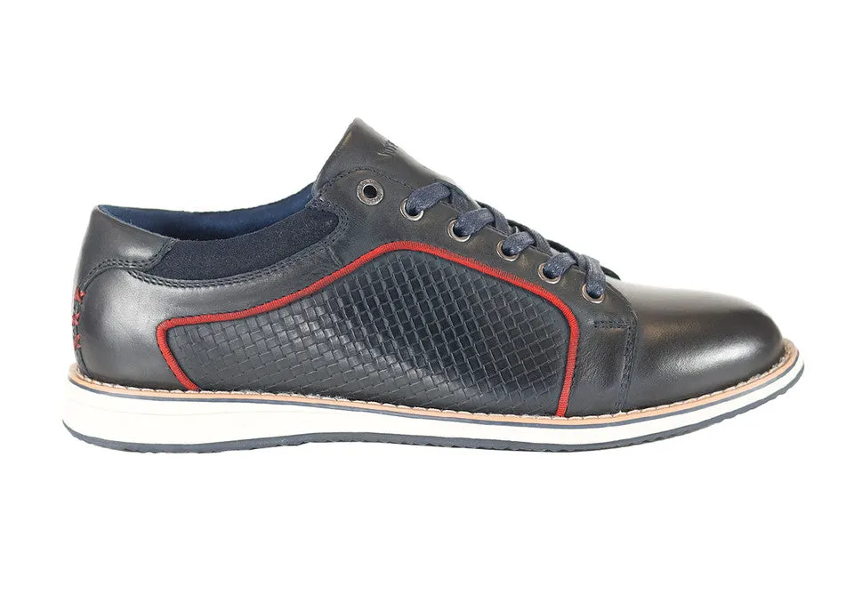 Front Gino Trainer-Shoes Navy