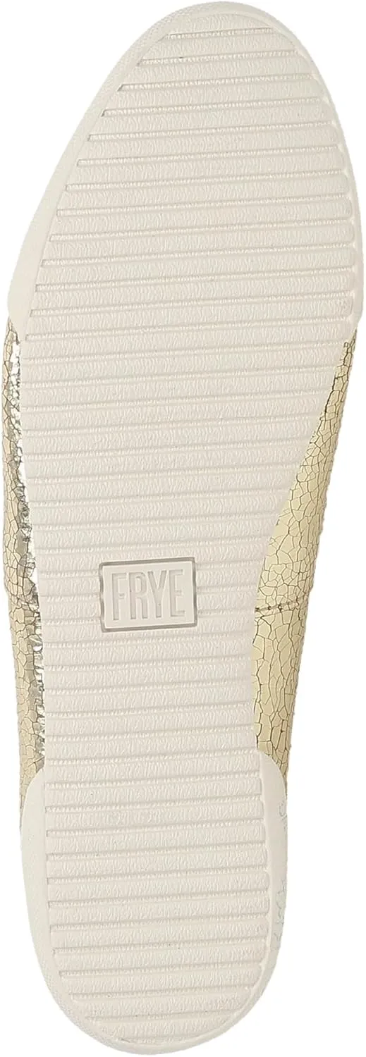 Frye Melanie Slip On Shoes for Women Crafted from Premium Leather with White Rubber Toe Bumpers and Soles, Leather Lining, and Removable Footbeds  1  Outsole