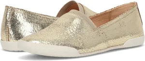 Frye Melanie Slip On Shoes for Women Crafted from Premium Leather with White Rubber Toe Bumpers and Soles, Leather Lining, and Removable Footbeds  1  Outsole