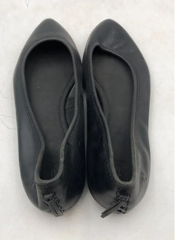 Frye Women's Regina 3479263 Black Ballet Flats - Size 8.5M