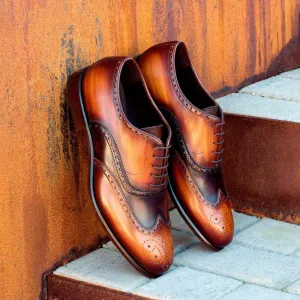 Full Brogue-Patina, Painted Calf, Brown, Dark Brown-Wholesale