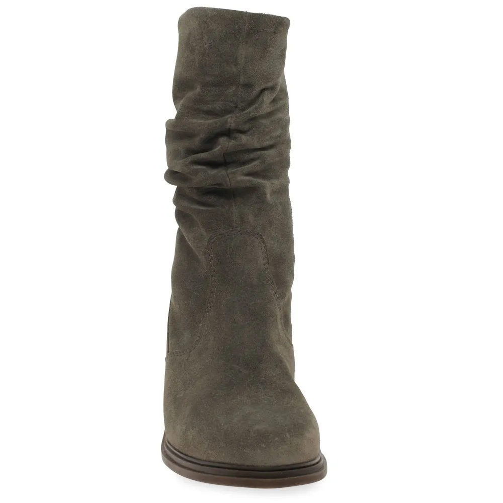 Gabor Hodie 52.793.30- Hodie Women's Calf Length Boots - Mohair Suede