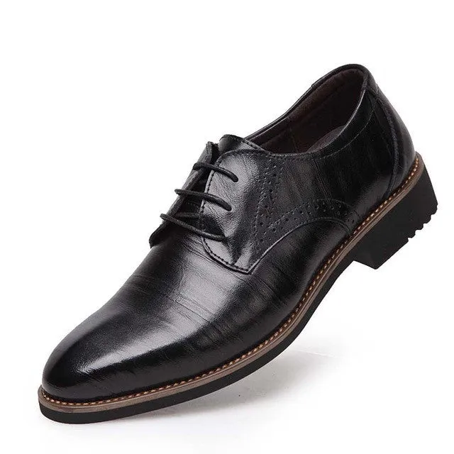 Genuine Leather Gents Dress Shoes