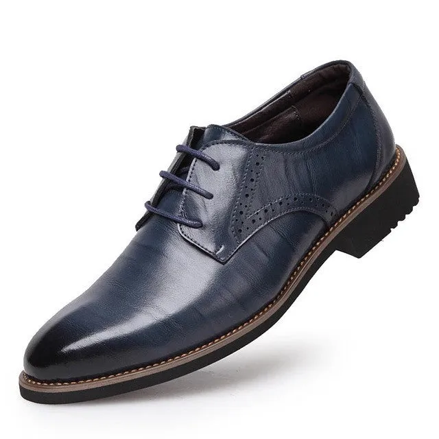 Genuine Leather Gents Dress Shoes