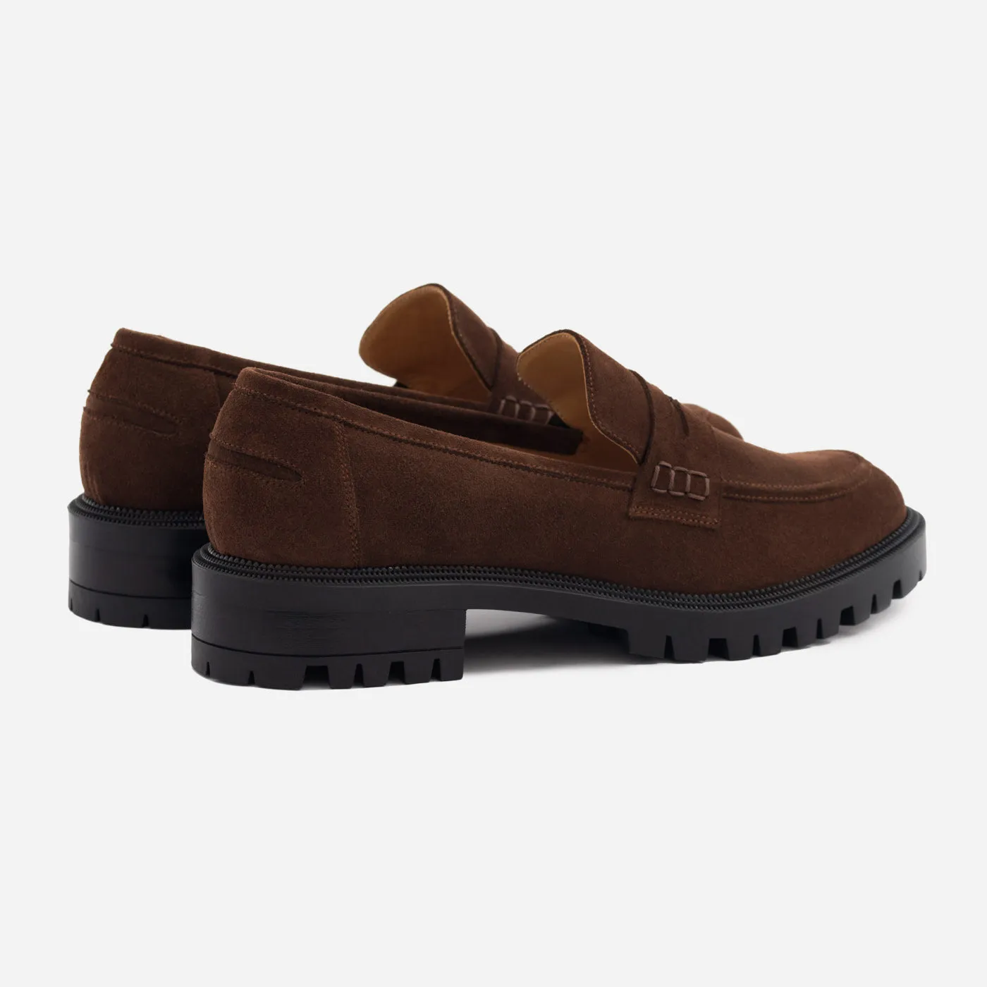 Georgia Loafers - Suede - Women's