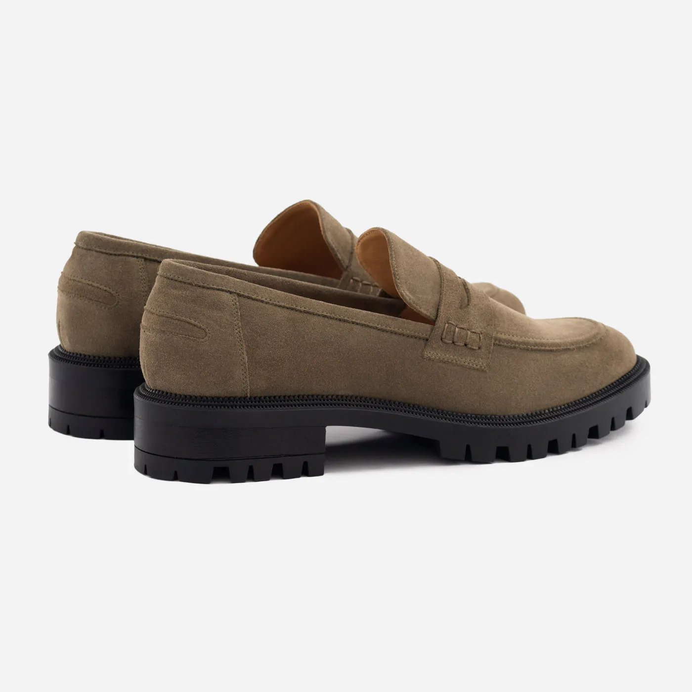 Georgia Loafers - Suede - Women's