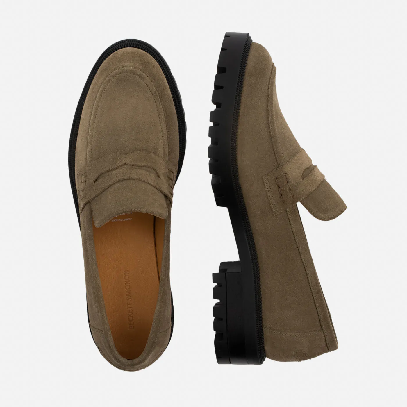 Georgia Loafers - Suede - Women's