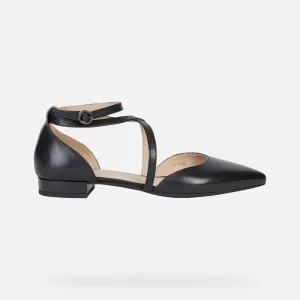 GEOX Women D Charyssa B - Nappa Sheep Black