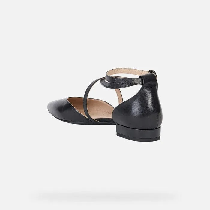 GEOX Women D Charyssa B - Nappa Sheep Black