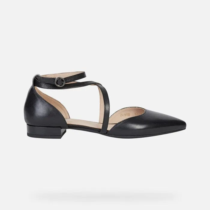 GEOX Women D Charyssa B - Nappa Sheep Black