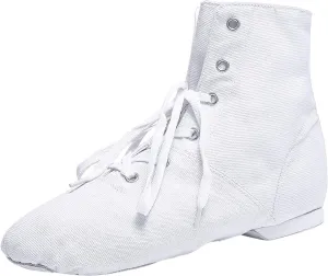 Girls Boys Ankle Boots Canvas Jazz Dancing Sneakers Ballet Dance Boots for Toddler Training Shoes Dancing Flat