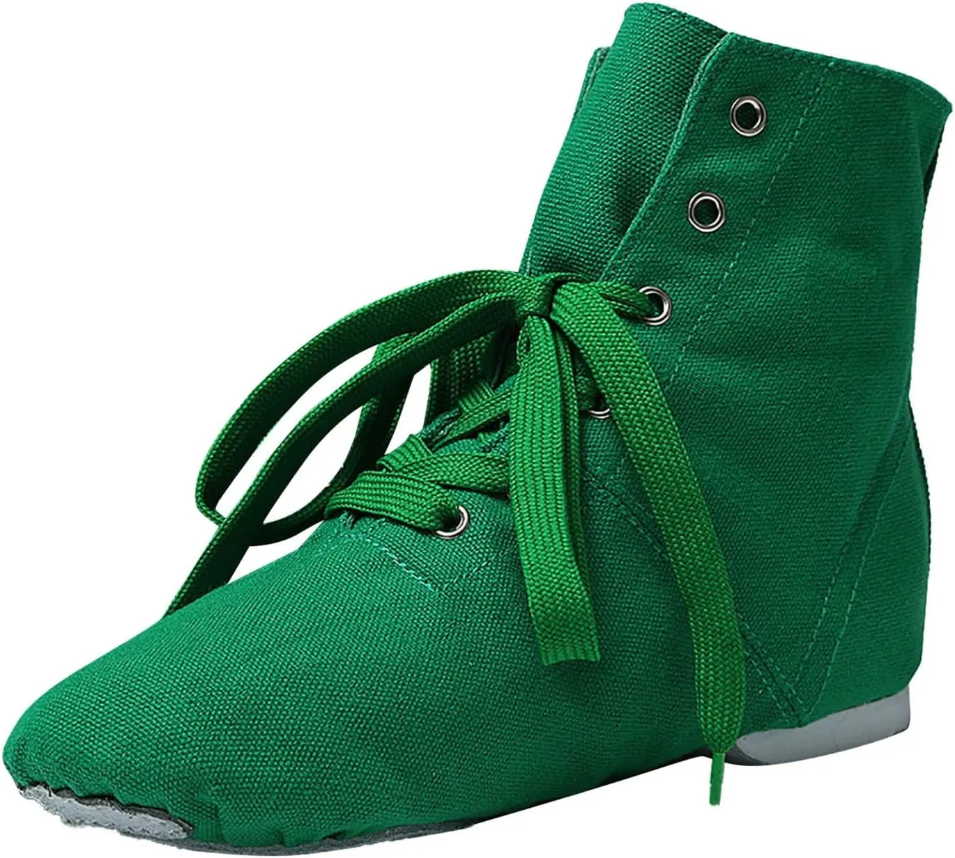 Girls Boys Ankle Boots Canvas Jazz Dancing Sneakers Ballet Dance Boots for Toddler Training Shoes Dancing Flat