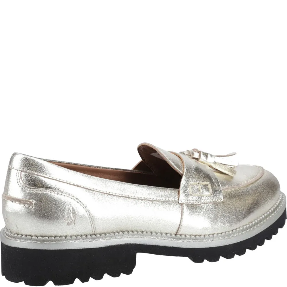 Gold Ginny Tassel Loafers