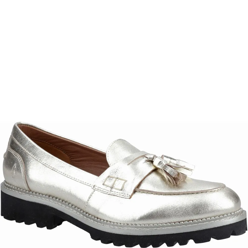 Gold Ginny Tassel Loafers