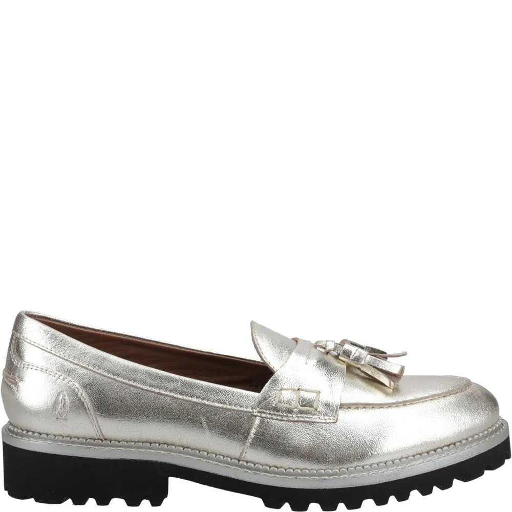 Gold Ginny Tassel Loafers
