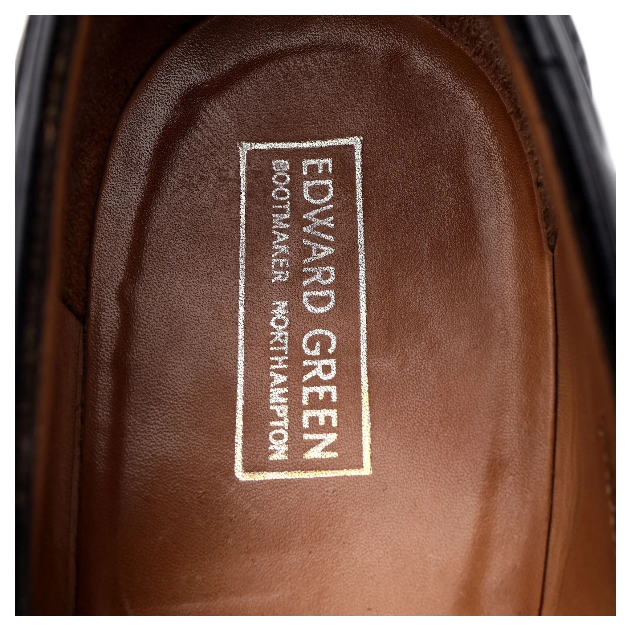 'Greenwich' Black Leather Tassel Loafers UK 10 D