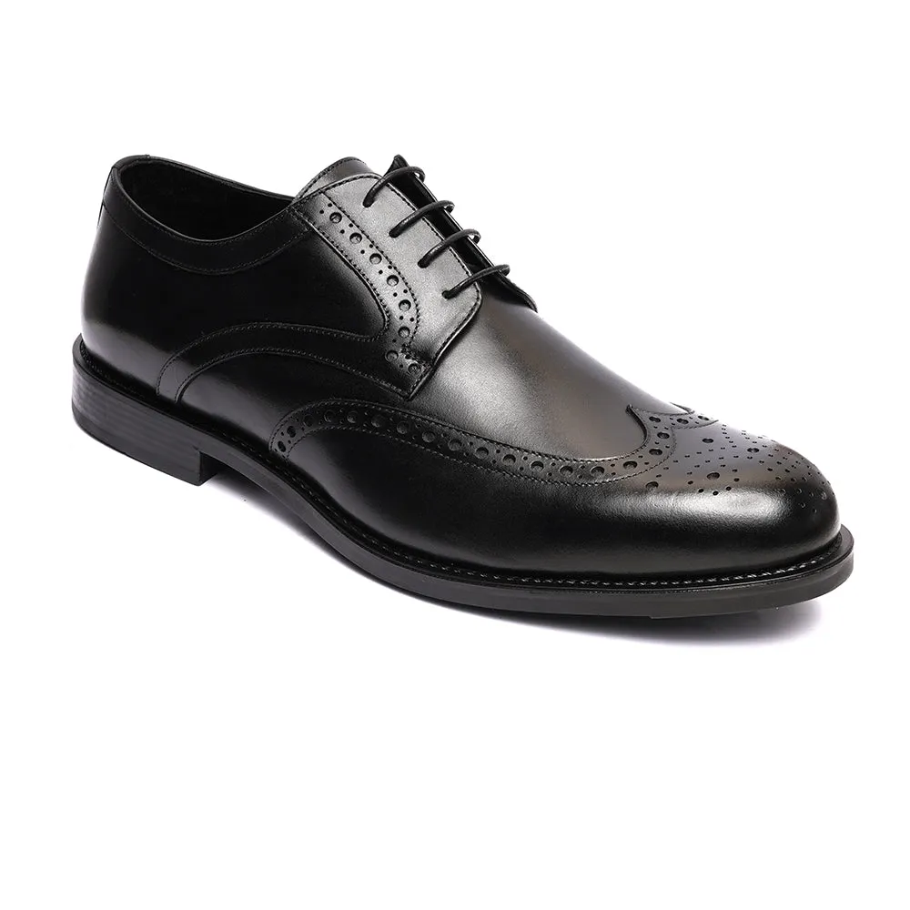 Greyder Men's Formal Clean Patterned Large Shoes
