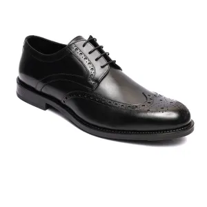 Greyder Men's Formal Clean Patterned Large Shoes