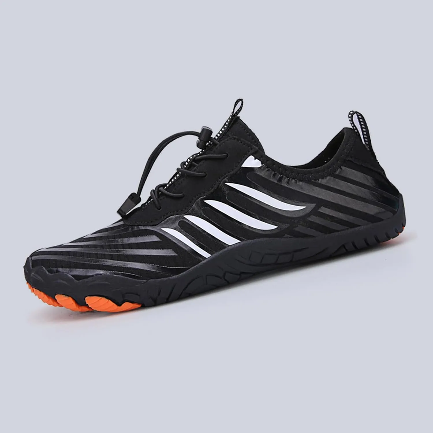 Grounded Footwear for Women Men Non-Slip Breathable Trail Athletic Footwear,Wide Toe Box Quick-Dry Swim Shoes,Lightweight Comfortable Water-Resistant Hiking Barefoot with Adjustable Shoelaces