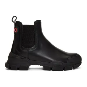 Gucci Black Leon Chelsea Boots