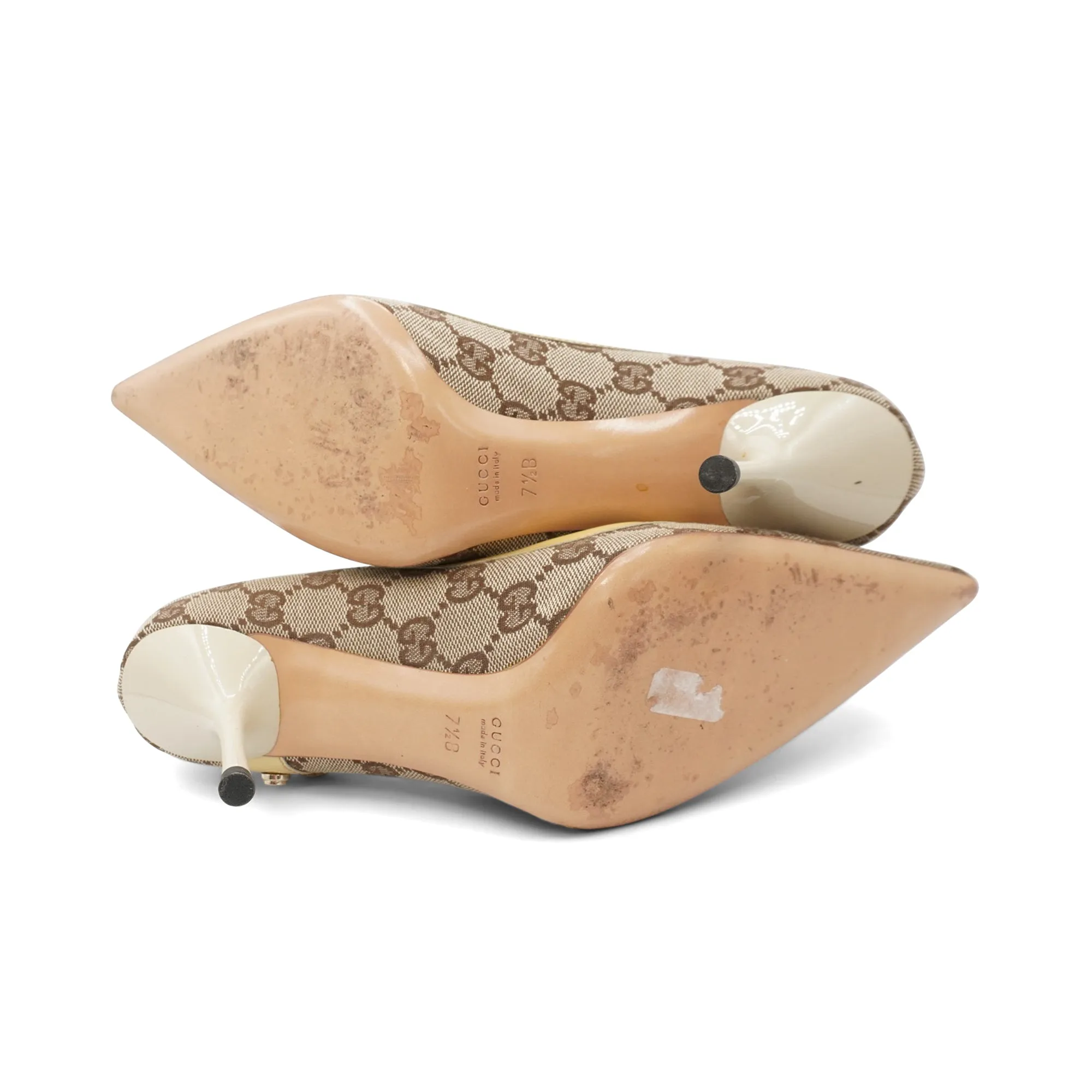 Gucci Monogram Pumps - Women's 7.5