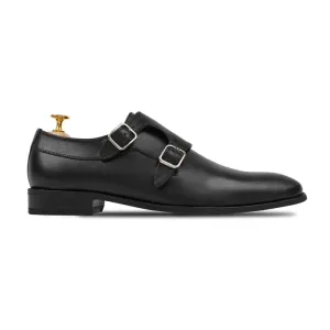 Handmade, Custom Leather Men Monkstrap Shoes