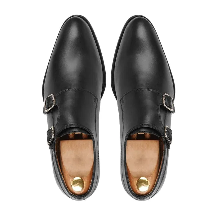 Handmade, Custom Leather Men Monkstrap Shoes