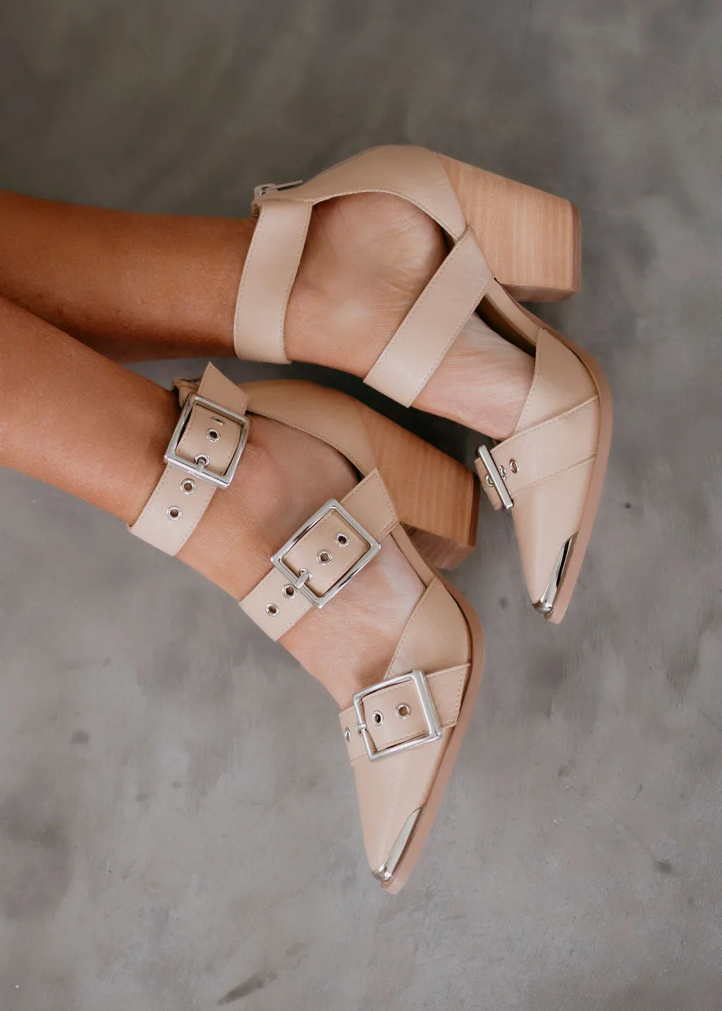 Hanna Buckled Heels