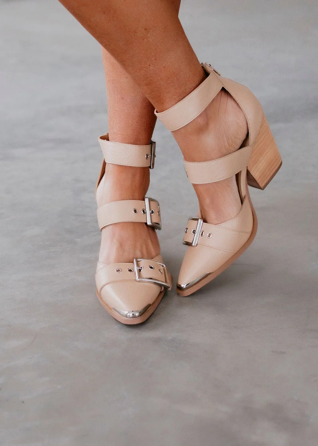 Hanna Buckled Heels