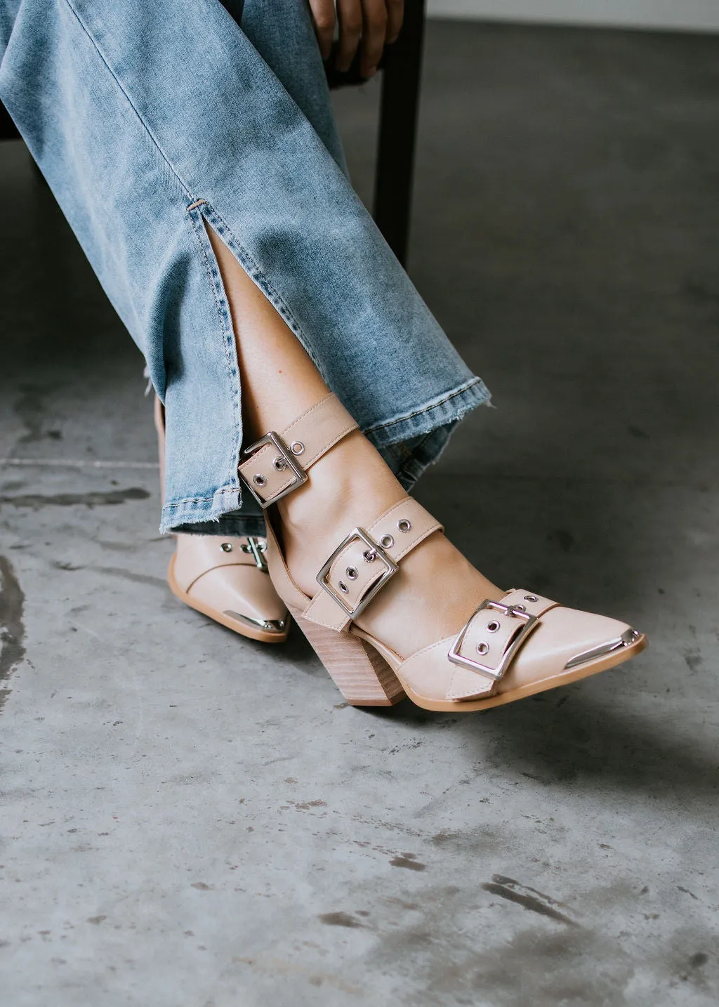 Hanna Buckled Heels