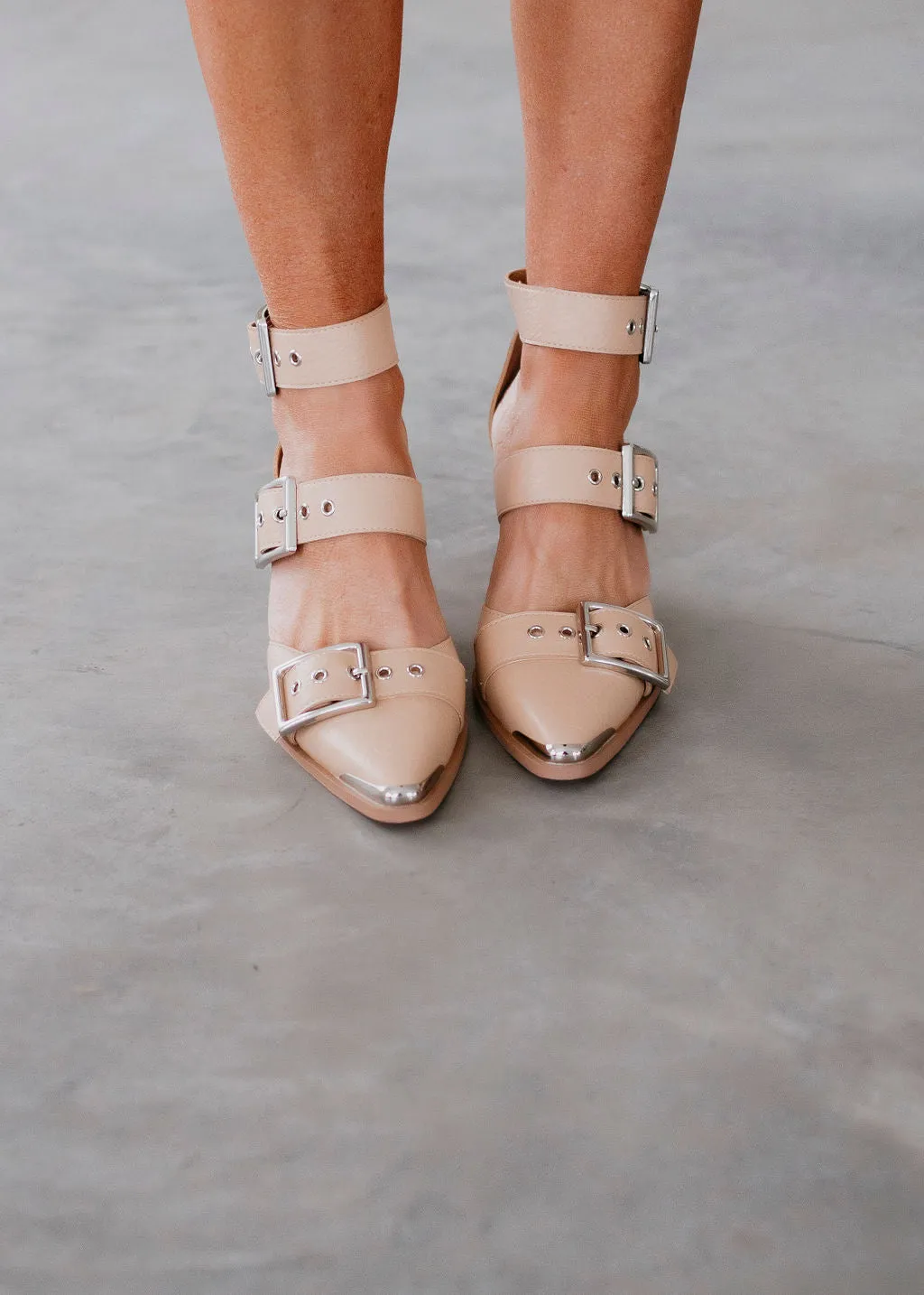 Hanna Buckled Heels