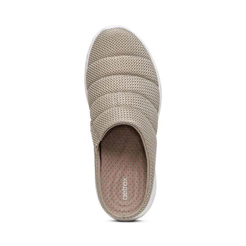 Harley Slip On Mule in Taupe