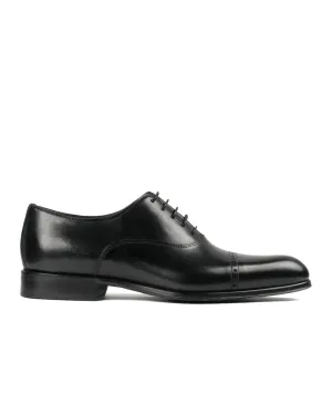 Harrow Cap Toe Oxford Black