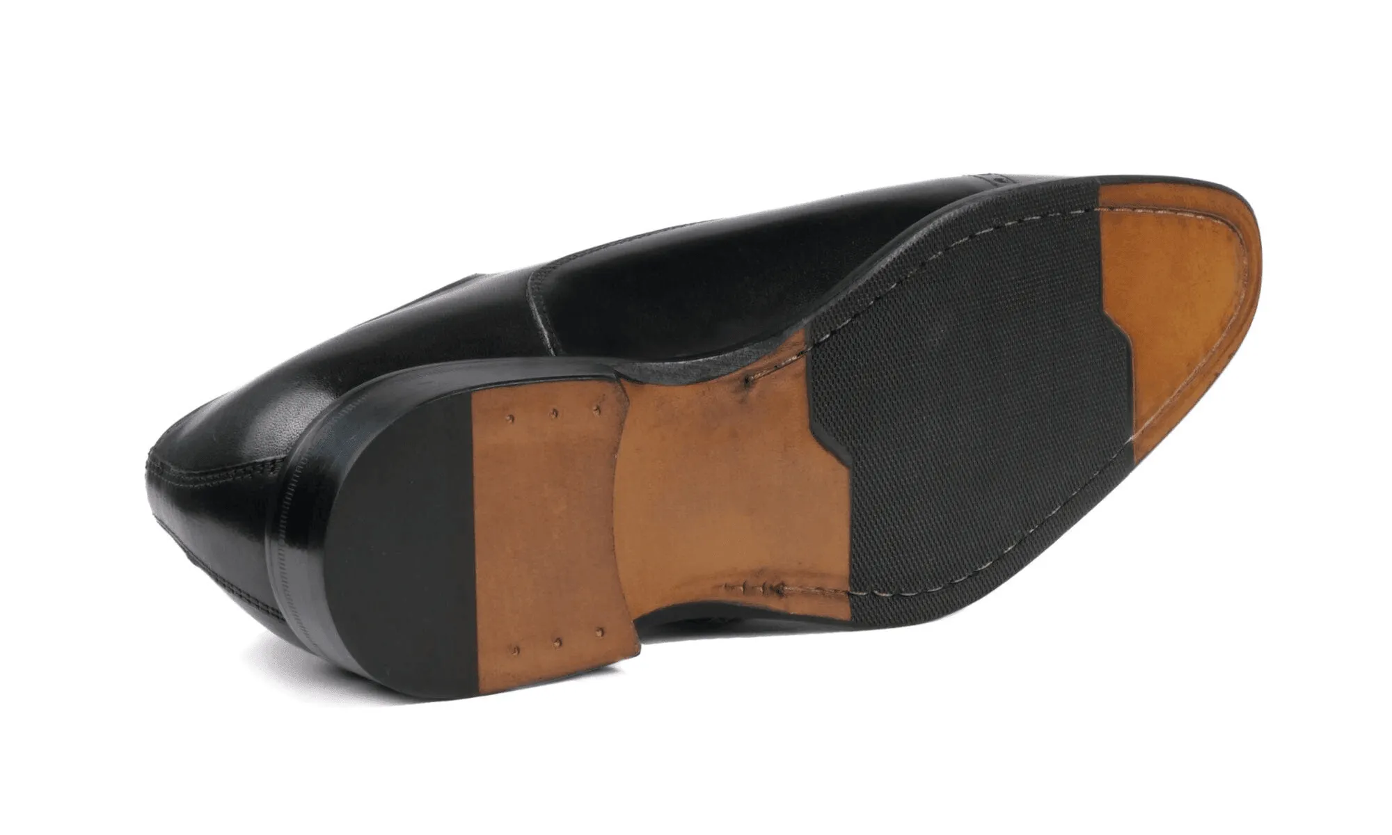 Harrow Cap Toe Oxford Black