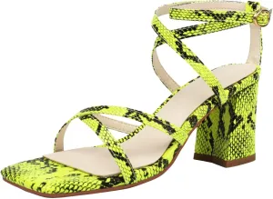 Heeled Sandal Low Block Chunky Chunky Heel Strap Ladies Shoes Fashion Casual Sequin Square Toe High Heel Hollow Outer