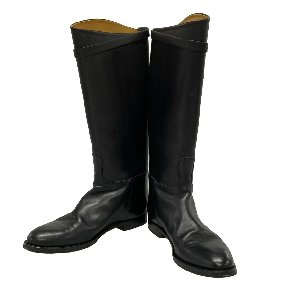 Hermès Jumping leather Boots, 39