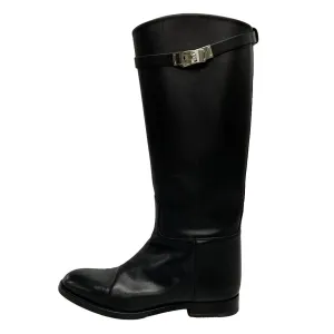 Hermès Jumping leather Boots, 39
