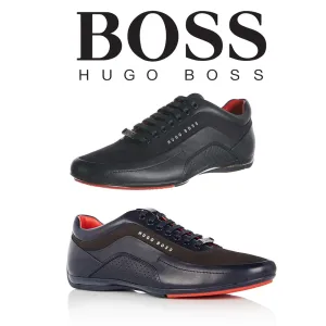 Hugo Boss Men's HB Racing Lace Up Fashion Sneakers