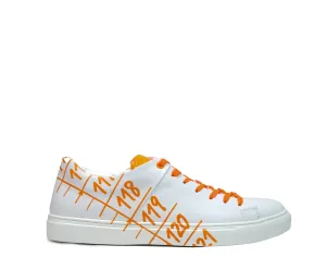 Il Centimetro Men's Absolute Orange Sneakers 40% OFF