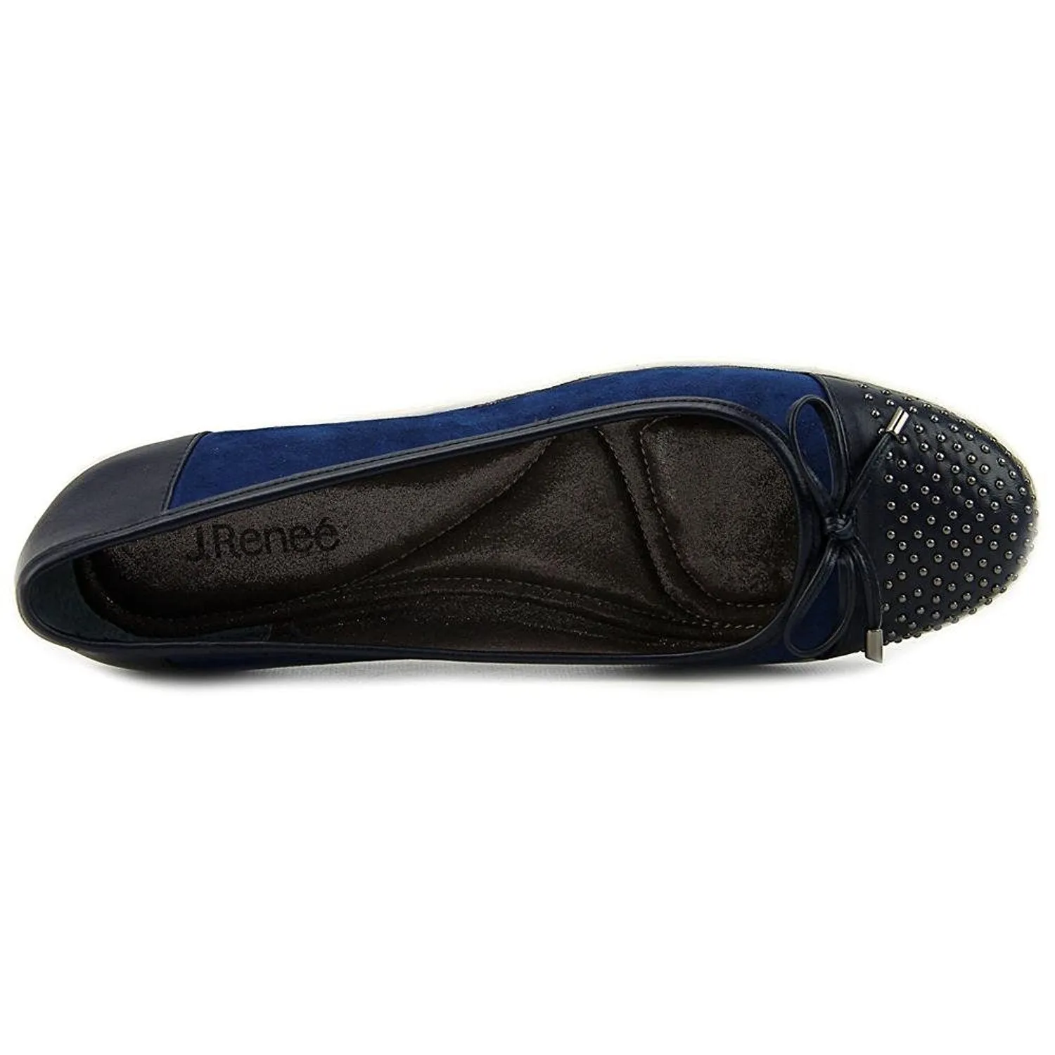 J. Renee Marenda W Round Toe Leather Flats